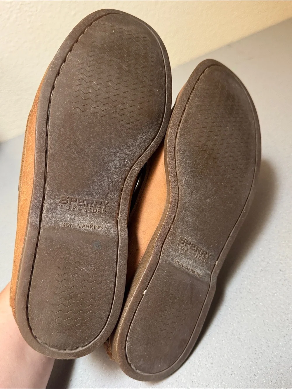 Sperry Men's Brown Leather Boat Shoes